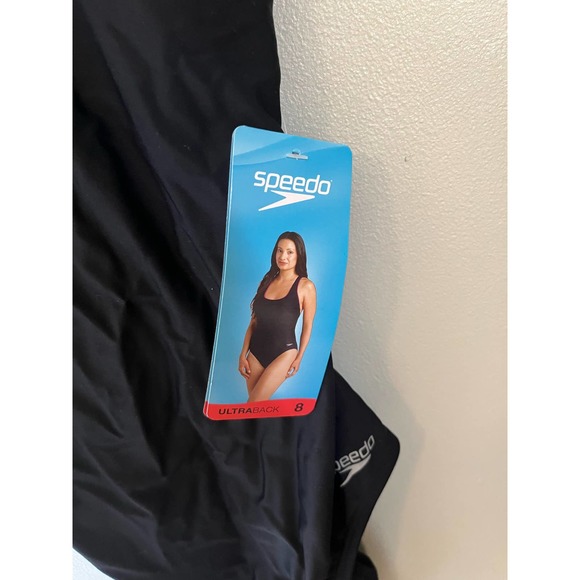 Size 8 Woman Speedo Swimsuit Ultraback NWT - Picture 4 of 4